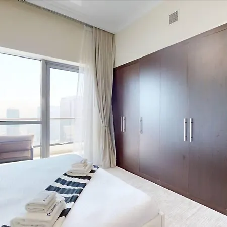 Spacious 1 Bedroom Marina View Dubai Esterno foto