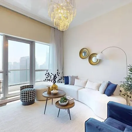 Spacious 1 Bedroom Marina View Dubai Esterno foto